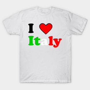 I love Italy T-Shirt